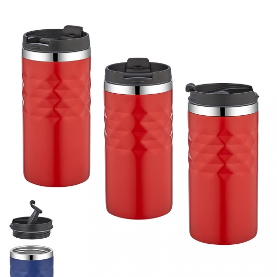 Çelik Kupa- 300 ml - Kırımızı resmi